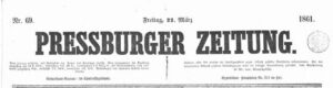 Pressburger Zeitung